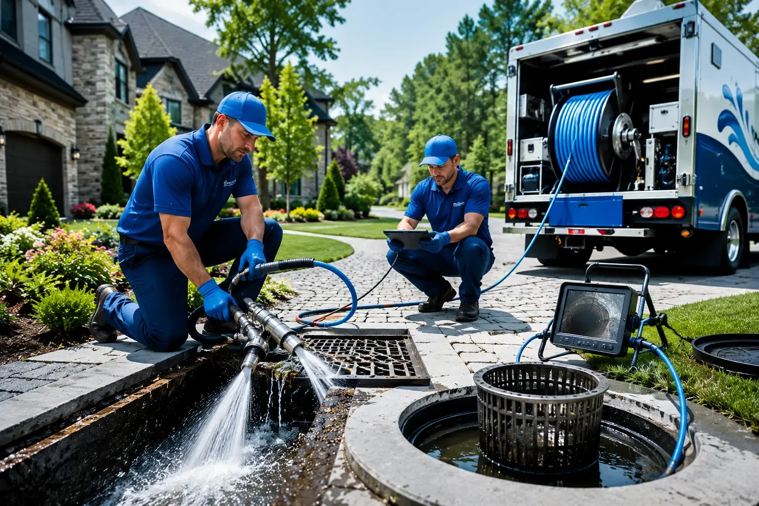 Local outdoor drain cleaning professionals in Milton, NH